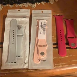 Apple watches 38mm and 40mm